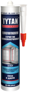TYTAN Professional Eurowindow герметик силиконакриловый окна и двери