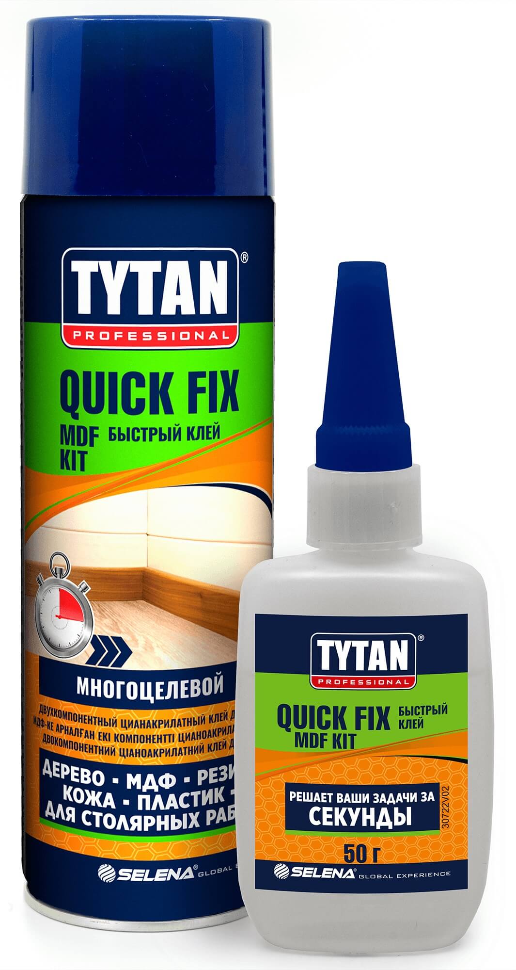 Двухкомпонентный цианакрилатный клей для МДФ - Tytan Professional