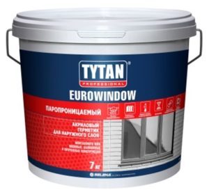 TYTAN Professional Eurowindow герметик акриловый паропроницаемый