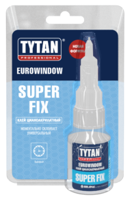 TYTAN Professional Eurowindow клей цианоакрилатный SUPER FIX