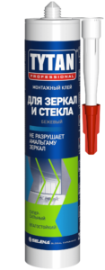 Для зеркал и стекла клей монтажный