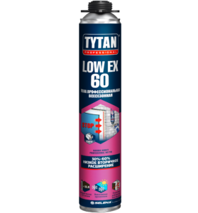 TYTAN Professional Low Ex 60 пена профессиональная всесезонная